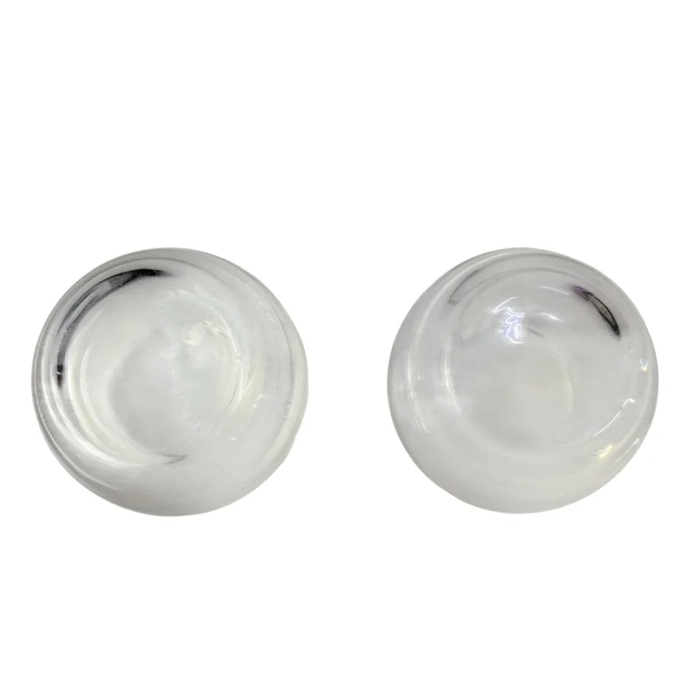 Glenmorangie Single Malt Scotch Whisky Glass Tumblers Set‎ Clear Rounded Base